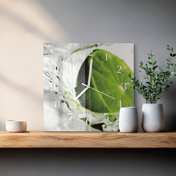 Orologio quadrato Carbonato di calcio