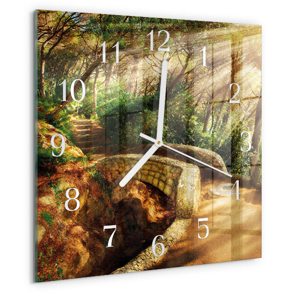 Orologio quadrato Ponte della foresta