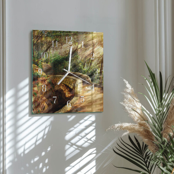 Orologio quadrato Ponte della foresta