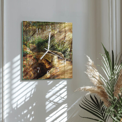 Orologio quadrato Ponte della foresta