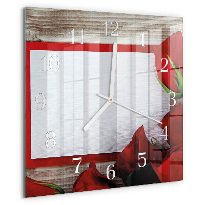 Orologio quadrato Rose