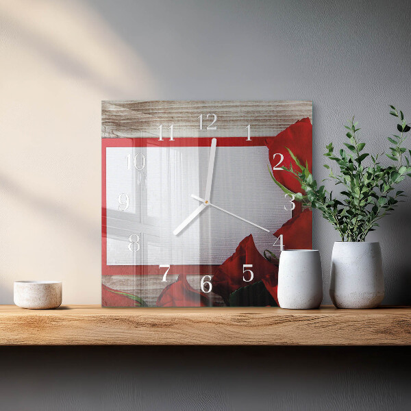 Orologio quadrato Rose
