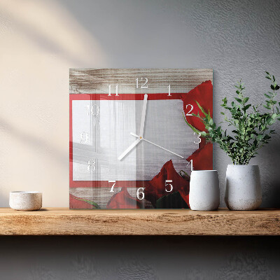 Orologio quadrato Rose