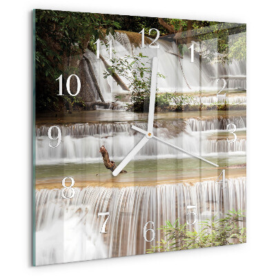 Orologio quadrato Cascata