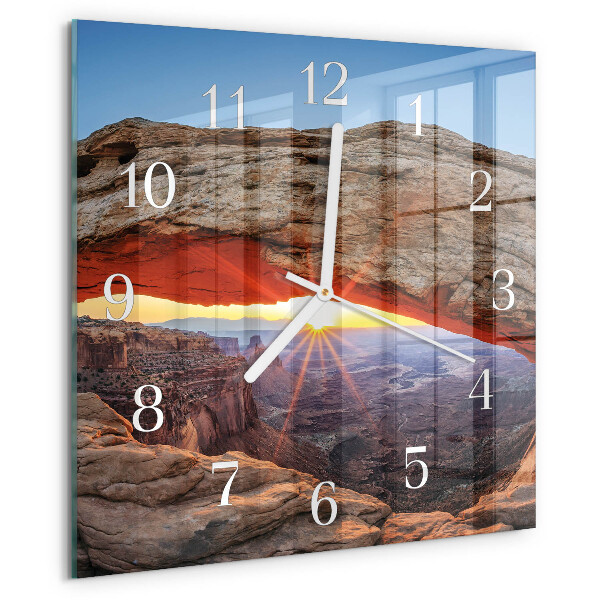 Orologio quadrato Grand Canyon