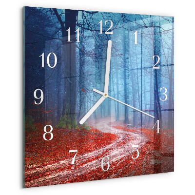 Orologio quadrato Sentiero forestale