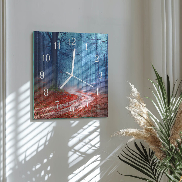 Orologio quadrato Sentiero forestale