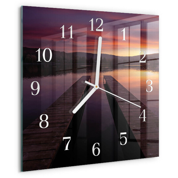 Orologio quadrato Tramonto