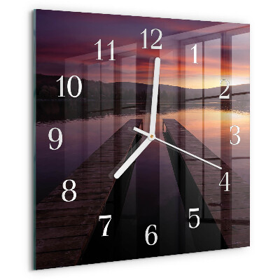 Orologio quadrato Tramonto