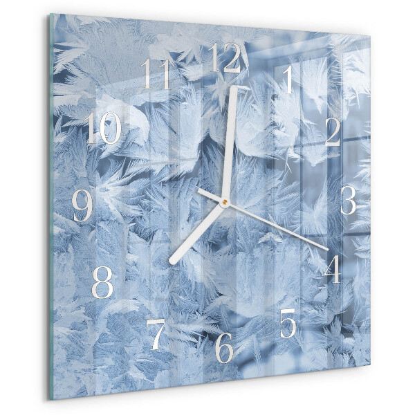 Orologio quadrato Fiocchi di neve