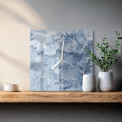 Orologio quadrato Fiocchi di neve