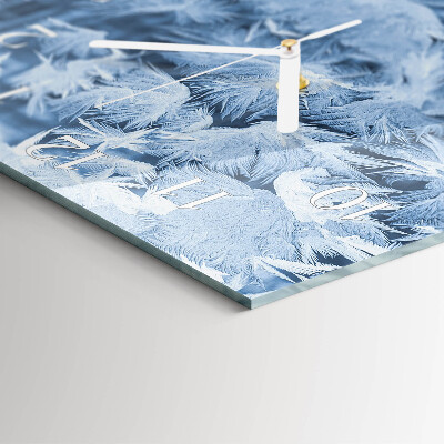 Orologio quadrato Fiocchi di neve