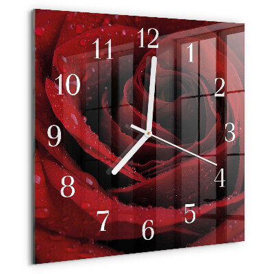 Orologio quadrato Rosa