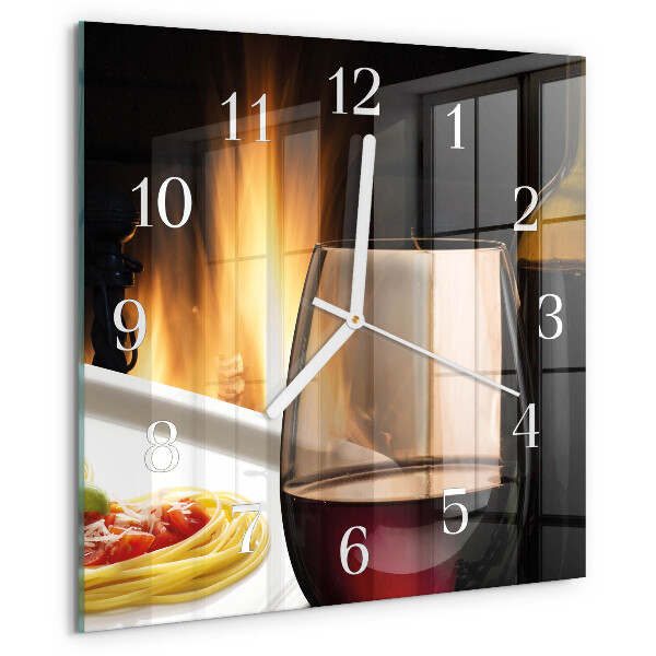 Orologio quadrato Spaghetti