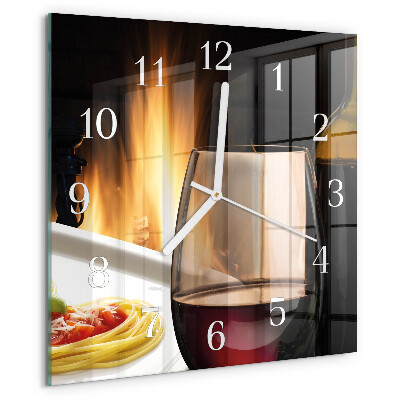 Orologio quadrato Spaghetti