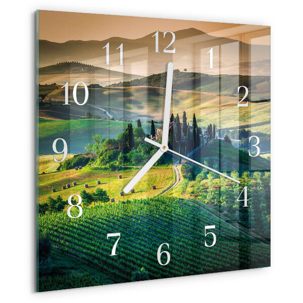 Orologio quadrato Paesaggio