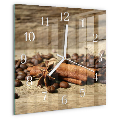 Orologio quadrato Anice e cannella