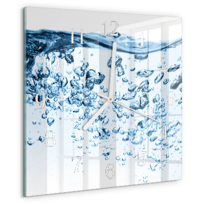 Orologio quadrato Acqua