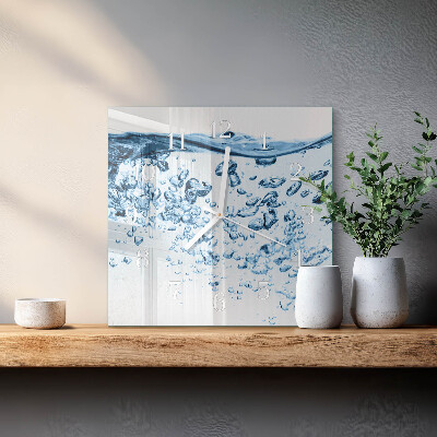 Orologio quadrato Acqua