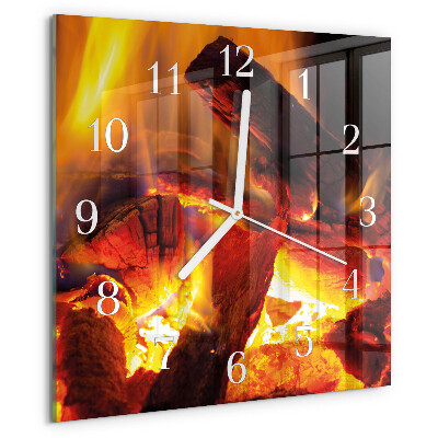 Orologio quadrato Fuoco