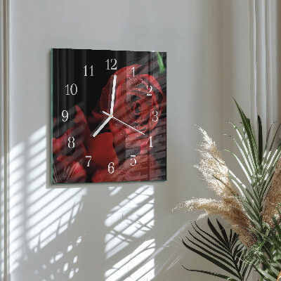 Orologio quadrato Rosa