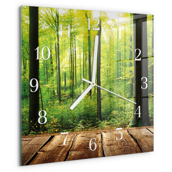 Orologio quadrato Foresta