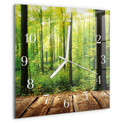 Orologio quadrato Foresta