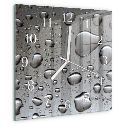 Orologio quadrato Gocce