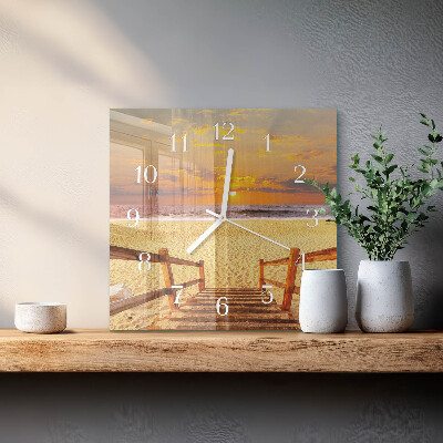 Orologio quadrato Ponte della spiaggia