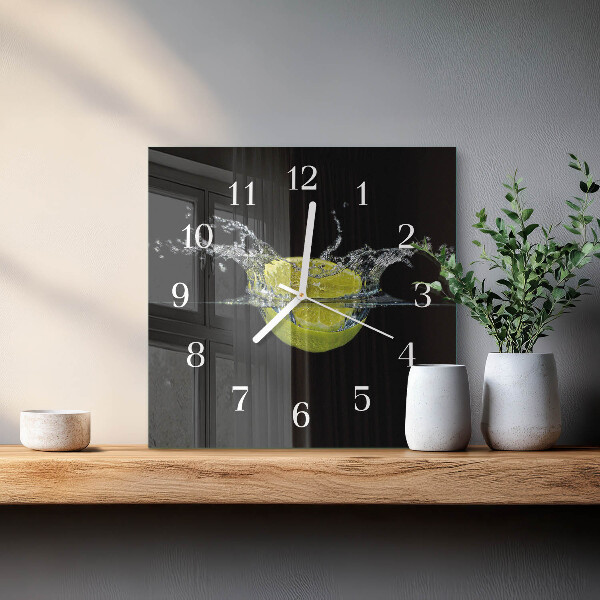 Orologio quadrato Citrico