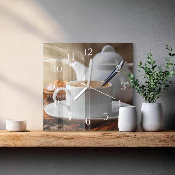 Orologio quadrato Tazza
