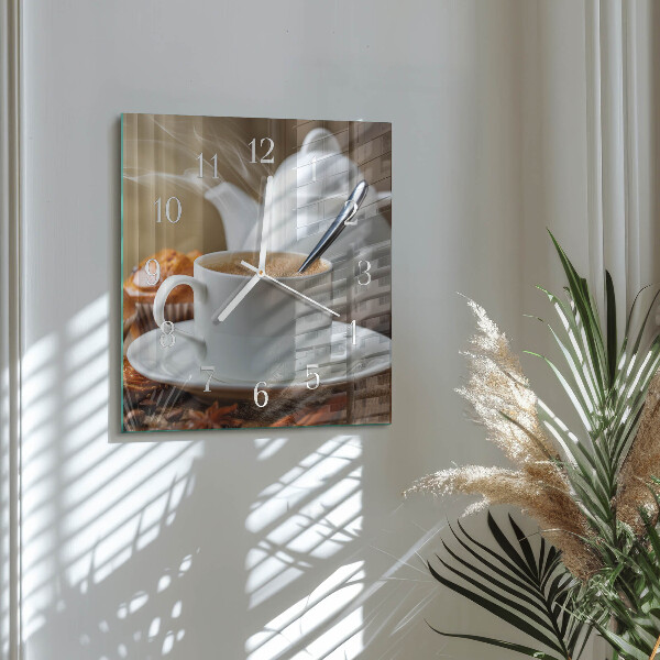 Orologio quadrato Tazza