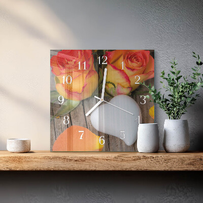 Orologio quadrato Cuore