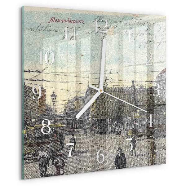 Orologio quadrato Cartolina