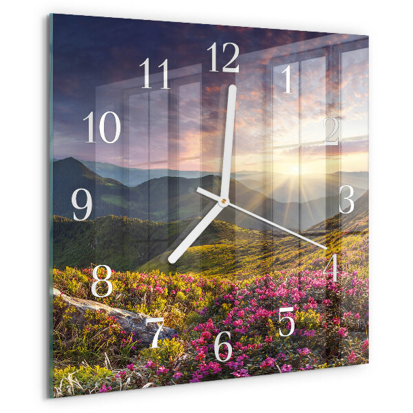 Orologio quadrato Paesaggio