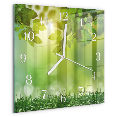 Orologio quadrato Primavera