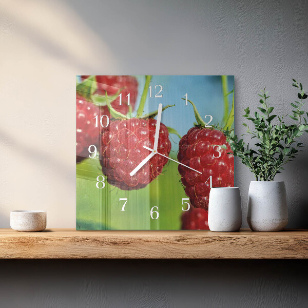 Orologio quadrato Lamponi
