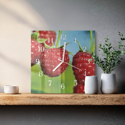 Orologio quadrato Lamponi