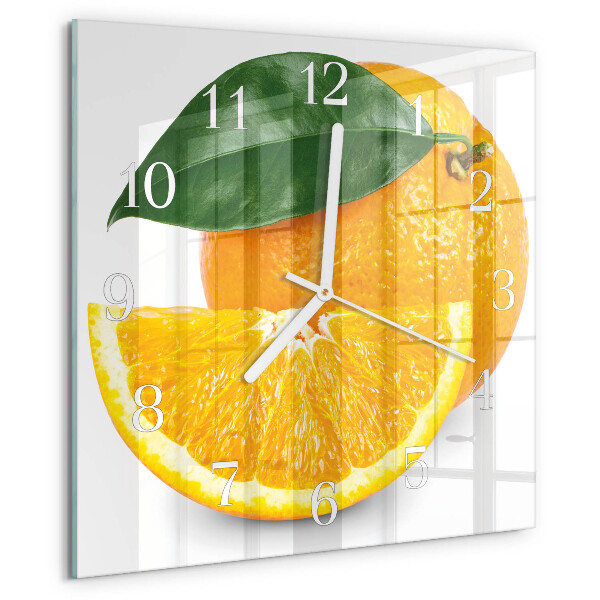 Orologio quadrato Arance
