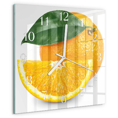 Orologio quadrato Arance