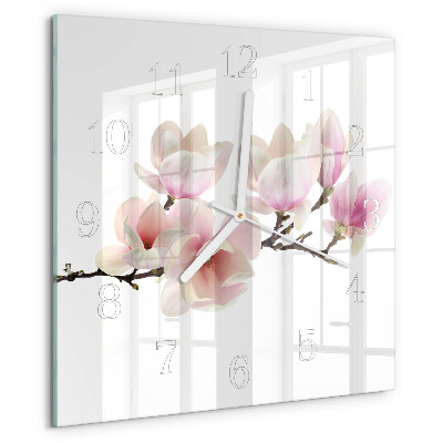 Orologio quadrato Magnolia
