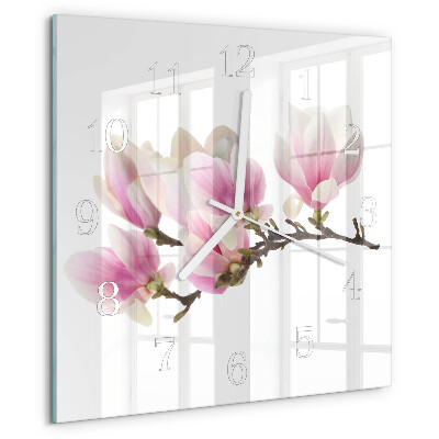 Orologio quadrato Magnolia