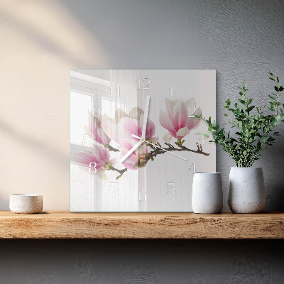 Orologio quadrato Magnolia