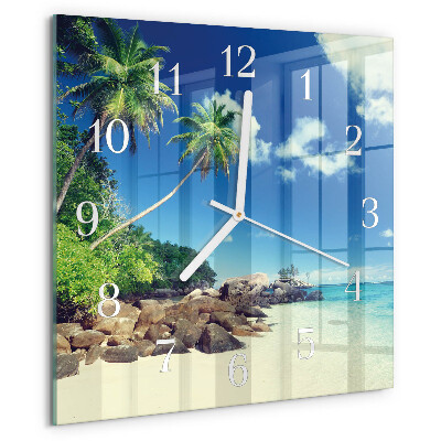 Orologio quadrato Palm Beach