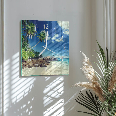 Orologio quadrato Palm Beach