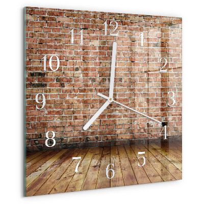 Orologio quadrato Mattone