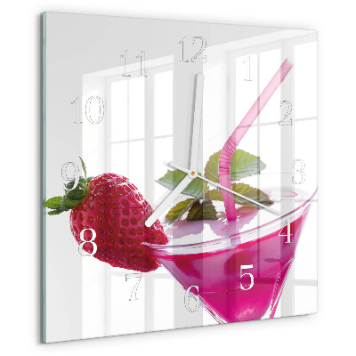 Orologio quadrato Cocktail