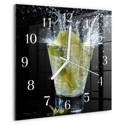 Orologio quadrato Cocktail