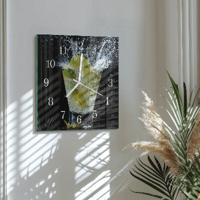 Orologio quadrato Cocktail