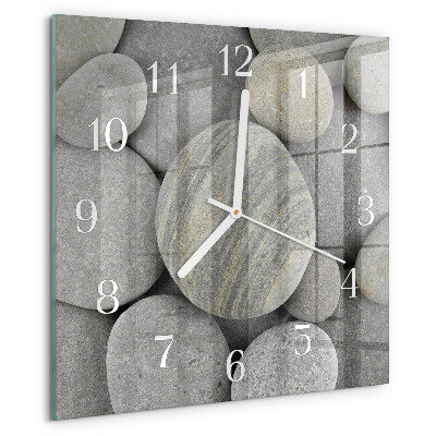 Orologio quadrato Pietre